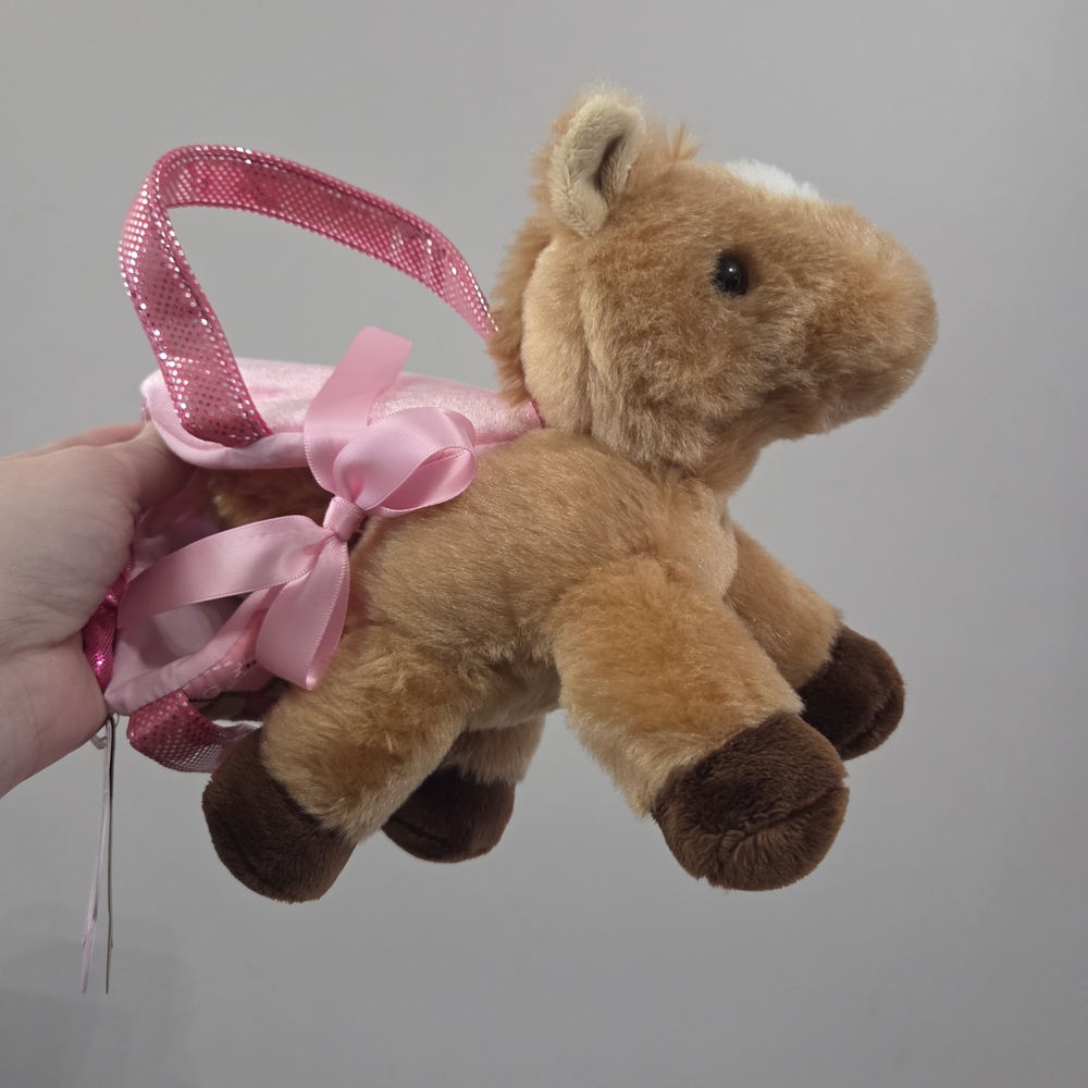 Aurora World Fancy Pals Pretty Pony Pet Carrier Toy NWT - Picture 4 of 7